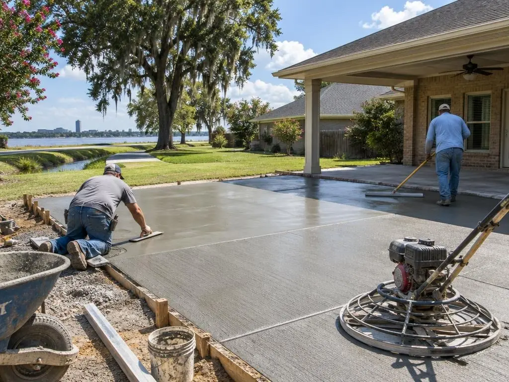 Concrete Patios in Baton Rouge, LA