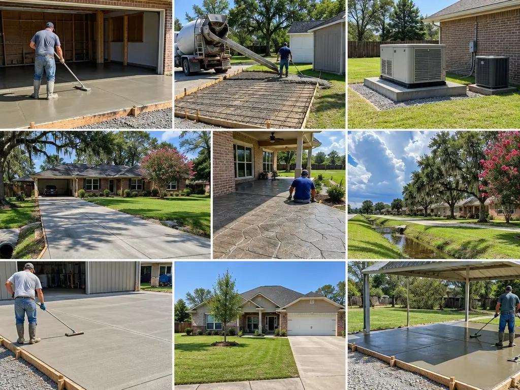 Concrete Slabs in Baton Rouge, LA