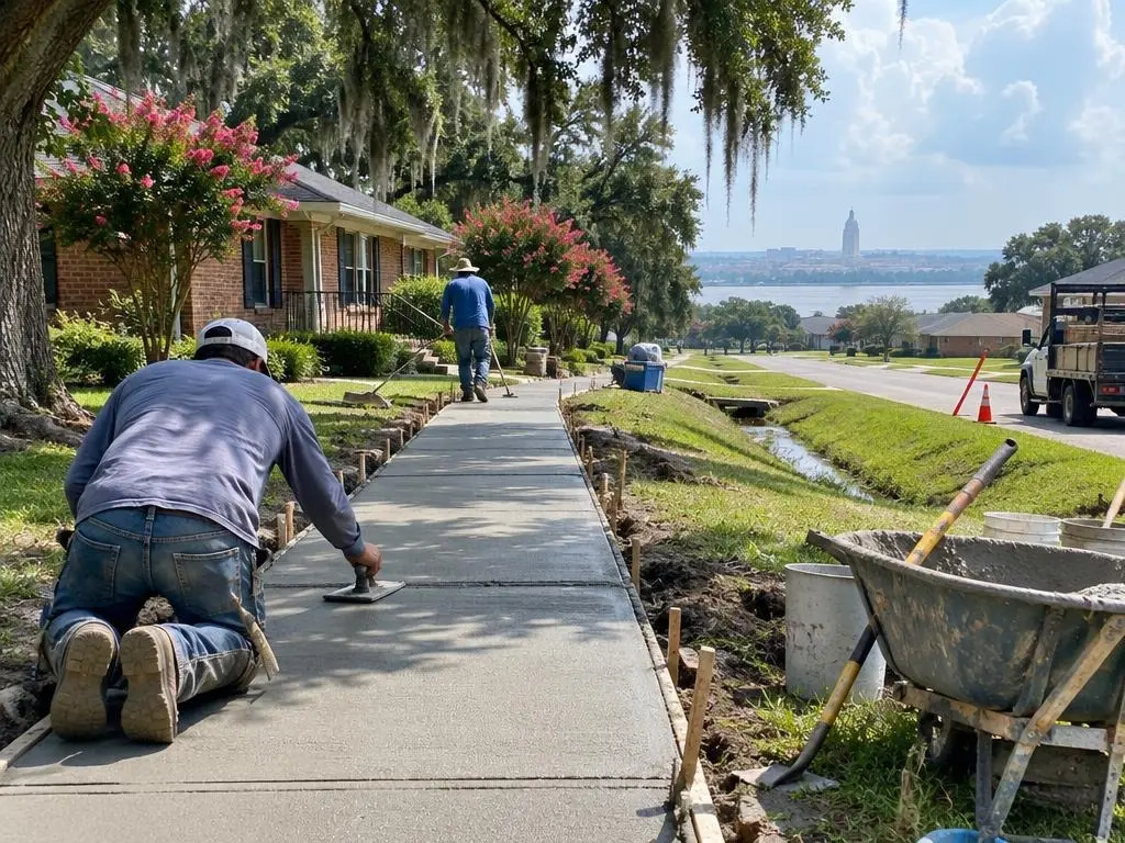 Sidewalks & Steps in Baton Rouge, LA